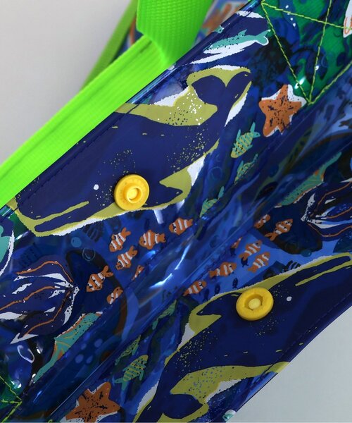 BREEZE(ブリーズ)の「ワクワクスイムBAG(スイムグッズ・キッズ・ブラック/ブルー/オフホワイト/チェック/その他3・FREE)」の14枚目の写真