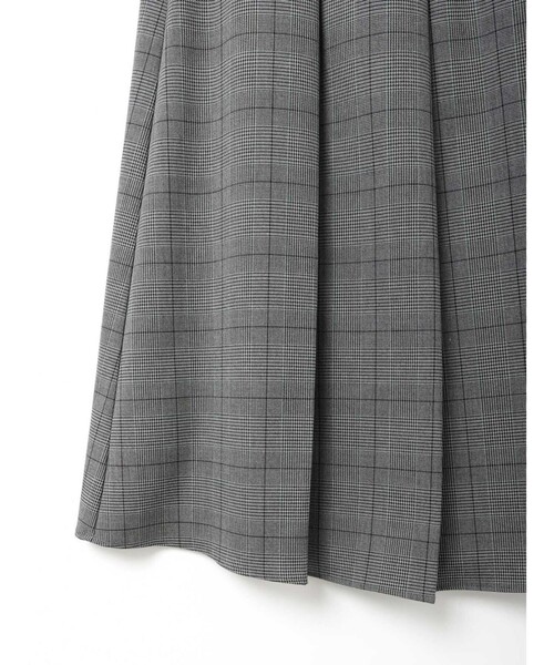 MidiUmi（ミディウミ）の「MidiUmi チェックタックスカート（スカート・レディース・グレー/ブラック・FREE）」の17枚目の写真