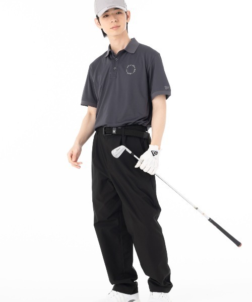 NEW ERA GOLF ニューエラゴルフ　セットアップ　ポロシャツ　パンツ　M NEW ERA/ニューエラ NEW ERA GOLF/ニューエラゴルフ ラガーシャツ ワン