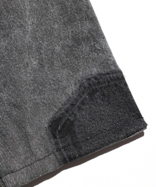 THRIFTY LOOK（スリフティールック）の「THRIFTY LOOK/スリフティールック LEVIS DENIM GLOCERY TOTE リーバイスデニム リメイクグローサリートート（トートバッグ・メンズ・ブラック/ブルー・ONE SIZE）」の11枚目の写真