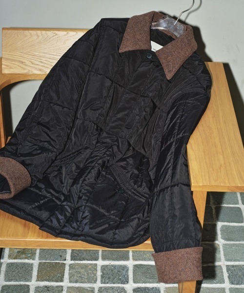 TODAYFUL（トゥデイフル）の「TODAYFUL　Soutiencollar Quilting Jacket ステンカラーキルティングジャケット/12420104（その他アウター・レディース・キナリ/ブラック・36）」の11枚目の写真