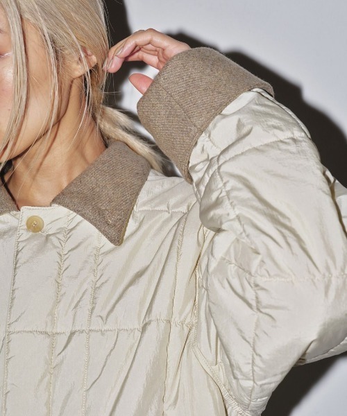 TODAYFUL（トゥデイフル）の「TODAYFUL　Soutiencollar Quilting Jacket ステンカラーキルティングジャケット/12420104（その他アウター・レディース・キナリ/ブラック・36）」の7枚目の写真