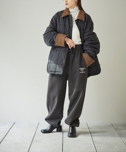 TODAYFUL（トゥデイフル）の「TODAYFUL　Soutiencollar Quilting Jacket ステンカラーキルティングジャケット/12420104（その他アウター・レディース・キナリ/ブラック・36）」の17枚目の写真