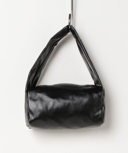 HIKA（ヒカ）の「【HIKA】PUレザーハンドBAG（ハンドバッグ・レディース・ブラック/ホワイト・FREE）」の2枚目の写真