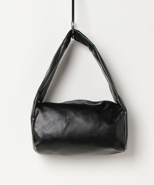 HIKA（ヒカ）の「【HIKA】PUレザーハンドBAG（ハンドバッグ・レディース・ブラック/ホワイト・FREE）」の3枚目の写真