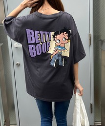 BETTTY BOOPバックプリントオーバーサイズTシャツ