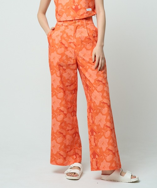 【2025年】エレガントファッションを上品に着 Hurley:ハーレー】W RIPSTOP レディースワイドパンツ PANTS WIDE 水着・ラッシュガード