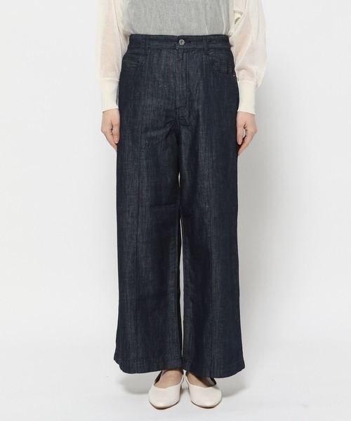 Elura（エルーラ）の「サマーワイドデニム／104297（デニムパンツ・レディース・ブルー/ネイビー・SMALL/X-LARGE/LARGE/MEDIUM）」の18枚目の写真