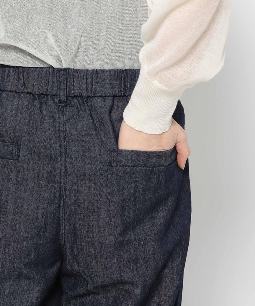 Elura（エルーラ）の「サマーワイドデニム／104297（デニムパンツ・レディース・ブルー/ネイビー・SMALL/X-LARGE/LARGE/MEDIUM）」の15枚目の写真
