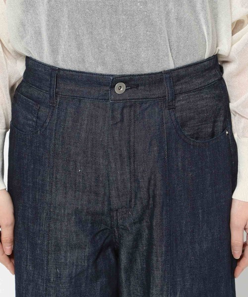 Elura（エルーラ）の「サマーワイドデニム／104297（デニムパンツ・レディース・ブルー/ネイビー・SMALL/X-LARGE/LARGE/MEDIUM）」の14枚目の写真