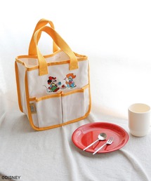 バッグ　フローラル＆ミッキーマウス(アイボリー) トート 30・100 パーセント リサイクル キャンバス 「ディズニー100×COACH」 Disney（ディズニー）の「【DISNEY X COACH】トート 30・100