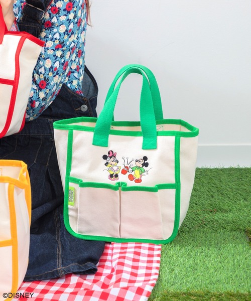 Disney（ディズニー）の「ディズニー　ビビットランチトートバッグ（トートバッグ・レディース・グリーン/レッド/イエロー・FREE）」の19枚目の写真