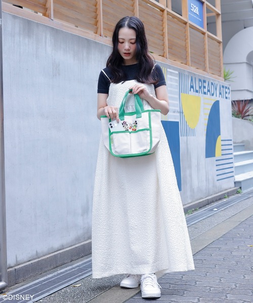Disney（ディズニー）の「ディズニー　ビビットランチトートバッグ（トートバッグ・レディース・グリーン/レッド/イエロー・FREE）」の22枚目の写真