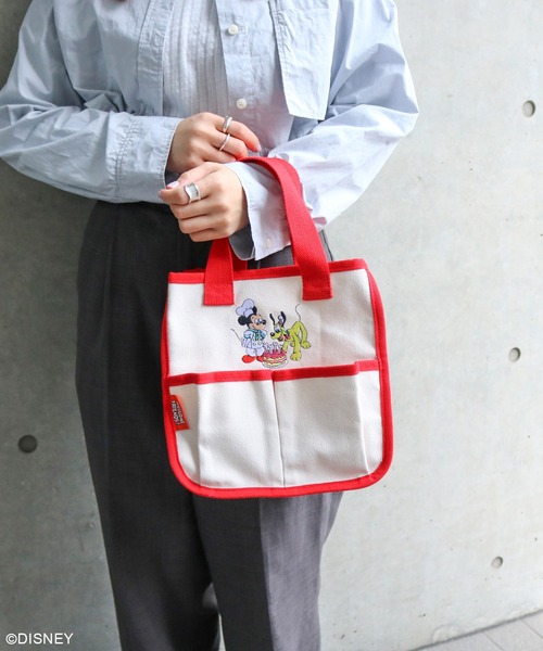 Disney（ディズニー）の「ディズニー　ビビットランチトートバッグ（トートバッグ・レディース・グリーン/レッド/イエロー・FREE）」の17枚目の写真