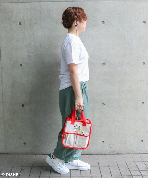 Disney（ディズニー）の「ディズニー　ビビットランチトートバッグ（トートバッグ・レディース・グリーン/レッド/イエロー・FREE）」の18枚目の写真