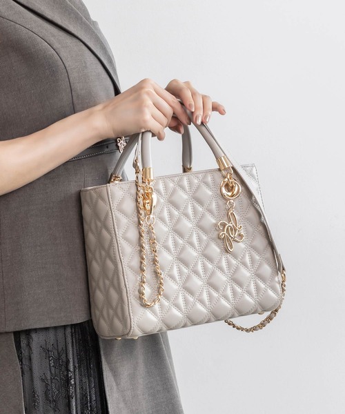 2WAYキルティングミディバッグ（ハンドバッグ）｜RANDA（ランダ）の