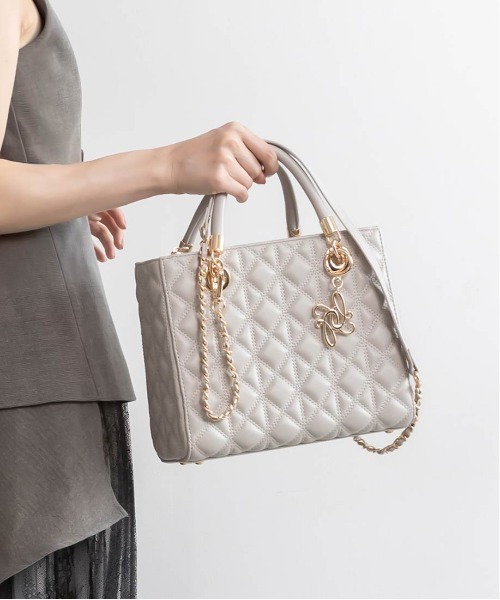 2WAYキルティングミディバッグ（ハンドバッグ）｜RANDA（ランダ