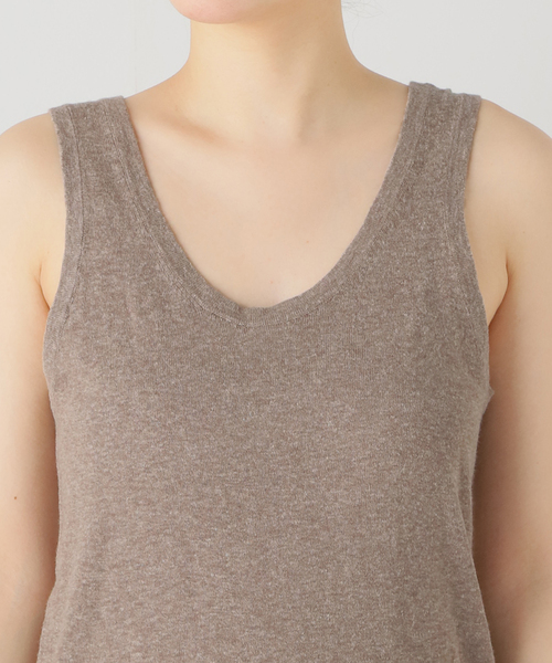 セール】【LAUREN MANOOGIAN/ローレン マヌージアン】 U TANK（ニット