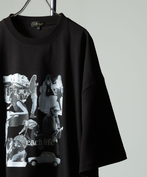 NILWAY（ニルウェイ）の「アソートデザイン オーバーサイズ 半袖 Tシャツ / フロントプリント アソートデザインTシャツ（Tシャツ/カットソー・メンズ・ホワイト/ブラック系1/ネイビー/ブラック系/ブラック/ホワイト系/ホワイト系1/ネイビー系・MEDIUM/LARGE）」の16枚目の写真