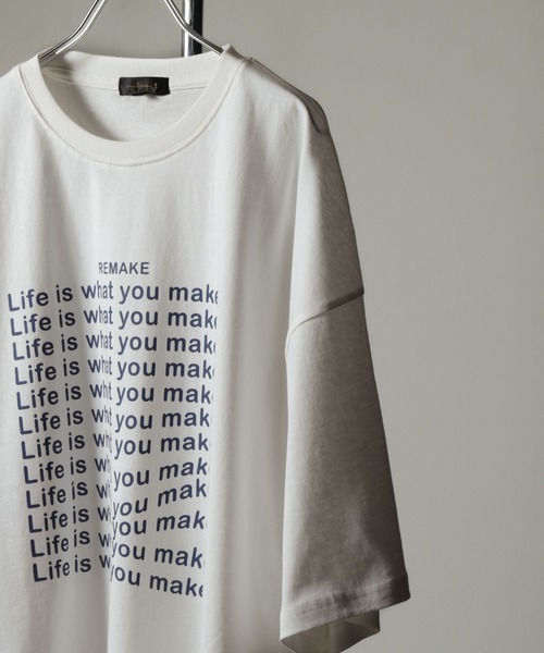 NILWAY（ニルウェイ）の「アソートデザイン オーバーサイズ 半袖 Tシャツ / フロントプリント アソートデザインTシャツ（Tシャツ/カットソー・メンズ・ホワイト/ブラック系1/ネイビー/ブラック系/ブラック/ホワイト系/ホワイト系1/ネイビー系・MEDIUM/LARGE）」の15枚目の写真