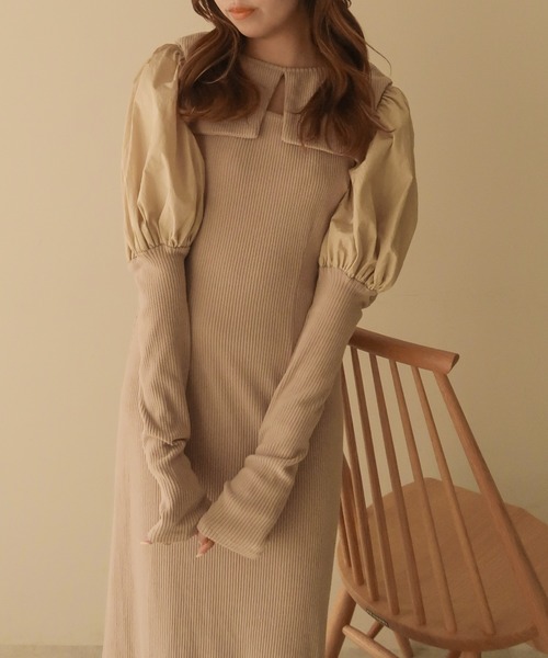 マイディールワンピース mideal マイディールシャギーボレロセット