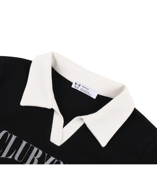 A'GEM/9 × .kom 『 FANCY CLUB/ファンシークラブ』 BLOCK V-NECK
