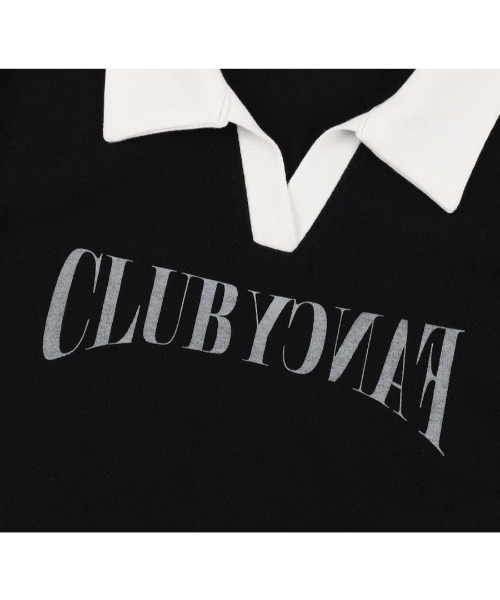 A'GEM/9 × .kom 『 FANCY CLUB/ファンシークラブ』 BLOCK V-NECK