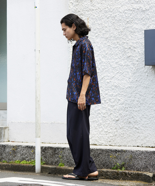 JOURNAL STANDARD（ジャーナルスタンダード）の「ネイティブパターン S/S シャツ（シャツ/ブラウス・メンズ・ブラック系その他/ブラック/アイボリー/サックスブルー/ベージュ・MEDIUM/LARGE）」の7枚目の写真