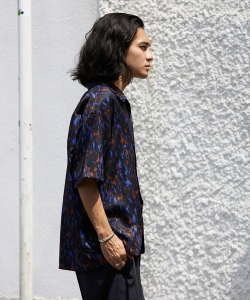 JOURNAL STANDARD（ジャーナルスタンダード）の「ネイティブパターン S/S シャツ（シャツ/ブラウス・メンズ・ブラック系その他/ブラック/アイボリー/サックスブルー/ベージュ・MEDIUM/LARGE）」の11枚目の写真