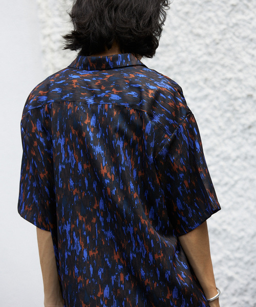 JOURNAL STANDARD（ジャーナルスタンダード）の「ネイティブパターン S/S シャツ（シャツ/ブラウス・メンズ・ブラック系その他/ブラック/アイボリー/サックスブルー/ベージュ・MEDIUM/LARGE）」の15枚目の写真