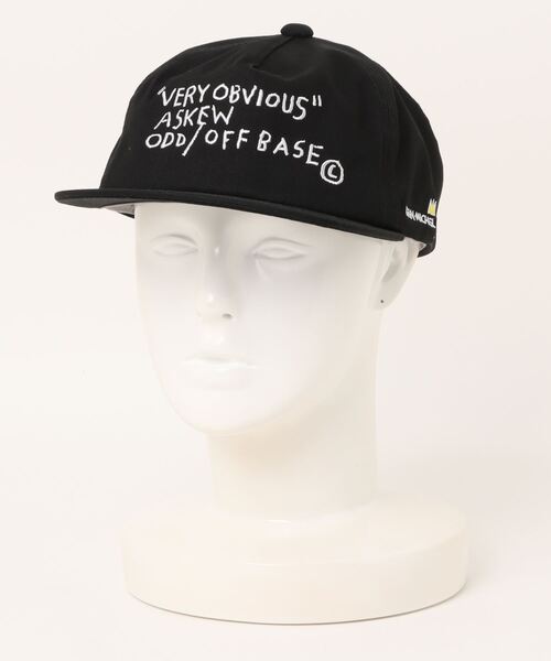 PARKS TOKYO SELECT（パークストウキョウセレクト）の「【BASQUIAT】JEAN-MICHEL BASQUIAT 6パネル ミディアム フラット キャップ / BB CAP（キャップ・メンズ・アイボリー/ブルー/ブラック・FREE）」の6枚目の写真