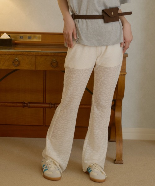 giunon stretch lace pants / ストレッチレースパンツ stretch lace pants / ストレッチレースパンツ（その他パンツ