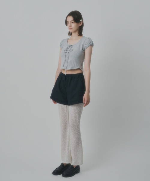 giunon stretch lace pants / ストレッチレースパンツ stretch lace pants / ストレッチレースパンツ（その他パンツ