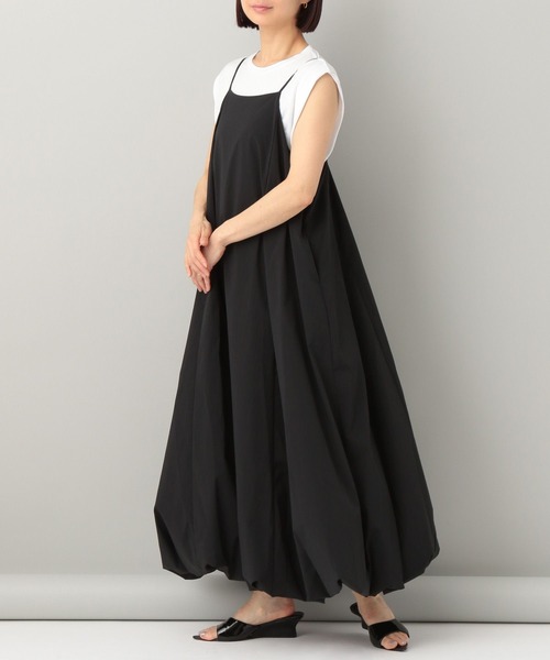 e/rm（イーアールエム）の「【e/rm】ショルダータックTシャツ_ノースリーブ（Tシャツ/カットソー・レディース・ブラウン/アイボリー/ブラック/グレー/ブラック系その他2・FREE）」の6枚目の写真