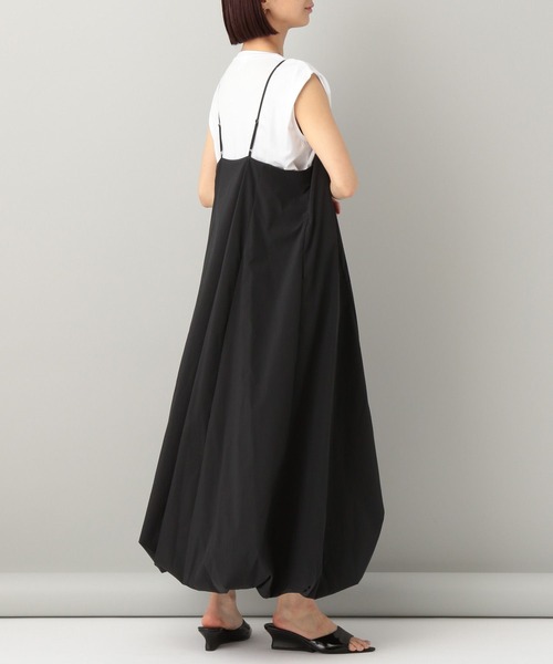 e/rm（イーアールエム）の「【e/rm】ショルダータックTシャツ_ノースリーブ（Tシャツ/カットソー・レディース・ブラウン/アイボリー/ブラック/グレー/ブラック系その他2・FREE）」の7枚目の写真