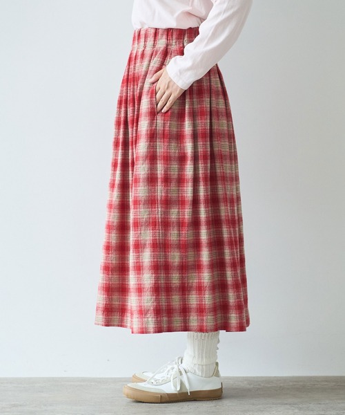 bulle de savon  チェックスカート 0301SK001252S11.jpg