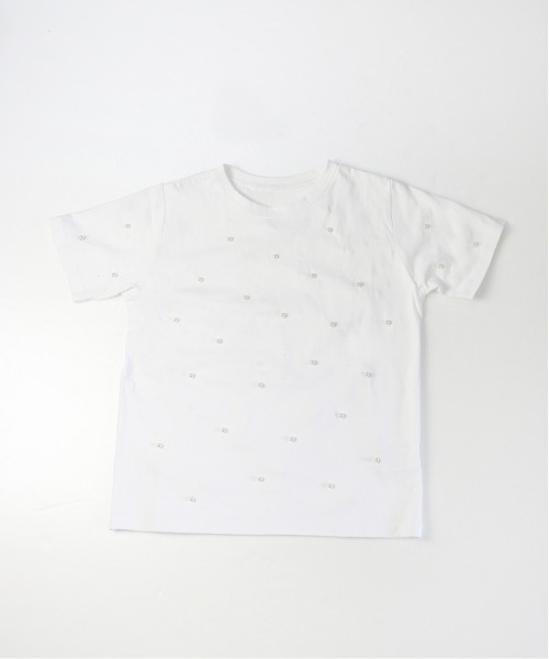 led.tokyo(レッドトウキョウ)の「【led.tokyo】パール付きTシャツ(Tシャツ/カットソー・レディース・ホワイト/ブラック・FREE)」の10枚目の写真