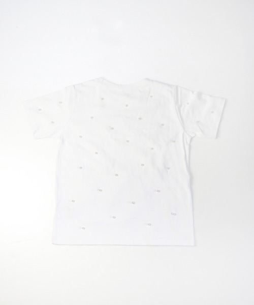 セール】【led.tokyo】パール付きTシャツ（Tシャツ/カットソー