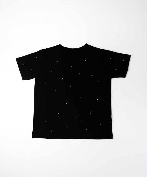 led.tokyo(レッドトウキョウ)の「【led.tokyo】パール付きTシャツ(Tシャツ/カットソー・レディース・ホワイト/ブラック・FREE)」の6枚目の写真