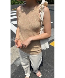BLACK BY MOUSSY | melange tanktop(メランジタンクトップ)(タンクトップ)