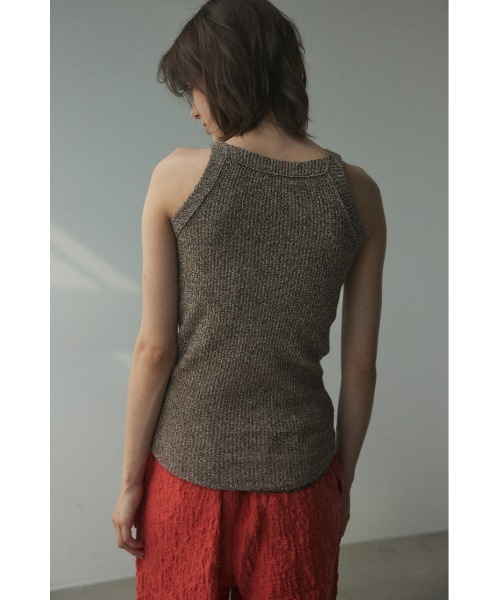 BLACK BY MOUSSY(ブラックバイマウジー)の「melange tanktop(メランジタンクトップ)(タンクトップ・レディース・ブラウン系その他/オレンジ系その他/グリーン系その他・FREE)」の22枚目の写真