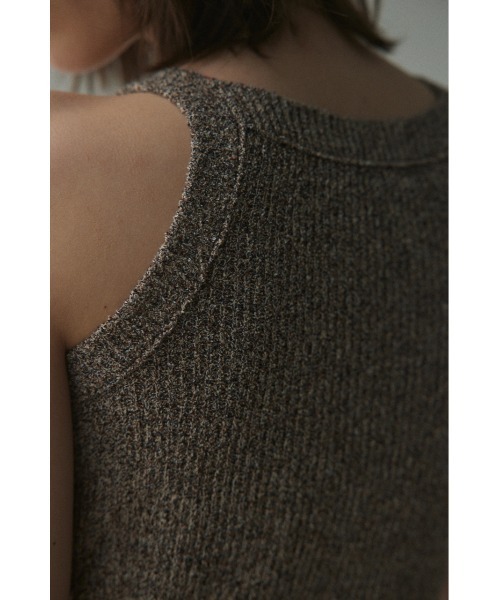 BLACK BY MOUSSY(ブラックバイマウジー)の「melange tanktop(メランジタンクトップ)(タンクトップ・レディース・ブラウン系その他/オレンジ系その他/グリーン系その他・FREE)」の20枚目の写真