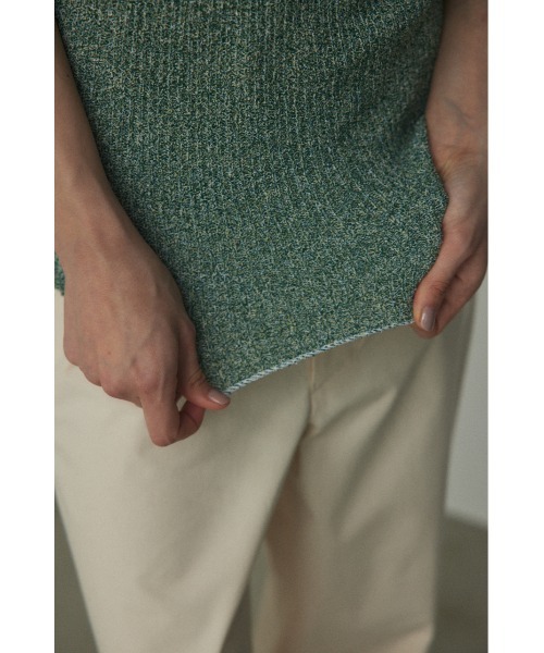 BLACK BY MOUSSY(ブラックバイマウジー)の「melange tanktop(メランジタンクトップ)(タンクトップ・レディース・ブラウン系その他/オレンジ系その他/グリーン系その他・FREE)」の12枚目の写真