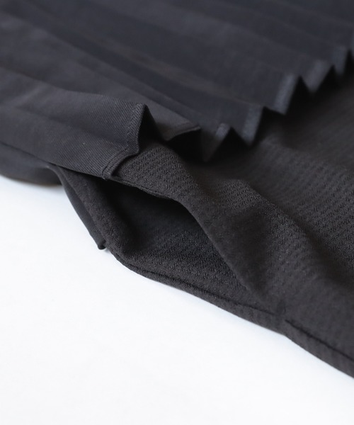 antiqua（アンティカ）の「アシメプリーツワンピース（シャツワンピース・レディース・ブラック・R/P）」の13枚目の写真