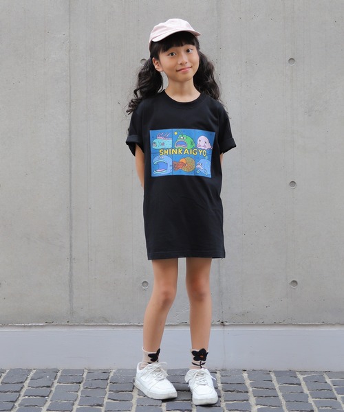 UNIT CHEST(ユニットチェスト)の「【UNIT CHEST】unique unisex T-shirt SHINKAIGYO by aicopan(Tシャツ/カットソー・メンズ・ブラック/ホワイト・L/M/S)」の18枚目の写真