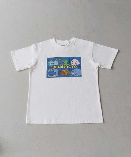 UNIT CHEST(ユニットチェスト)の「【UNIT CHEST】unique unisex T-shirt SHINKAIGYO by aicopan(Tシャツ/カットソー・メンズ・ブラック/ホワイト・L/M/S)」の19枚目の写真