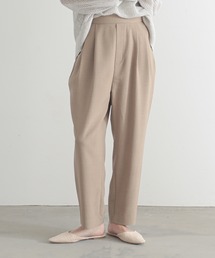 for/c | [低身長/高身長向けサイズ有]リネンライクテーパードパンツ【サスティナブル】(その他パンツ)