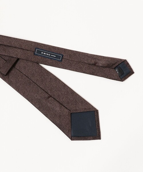 B:MING by BEAMS（ビーミングバイビームス）の「シルク ソリッド ネクタイ① 24AW（ネクタイ・メンズ・ネイビー/ブラウン/ダークブラウン/ワイン/ブルー系その他4/グレー・ONE SIZE）」の10枚目の写真