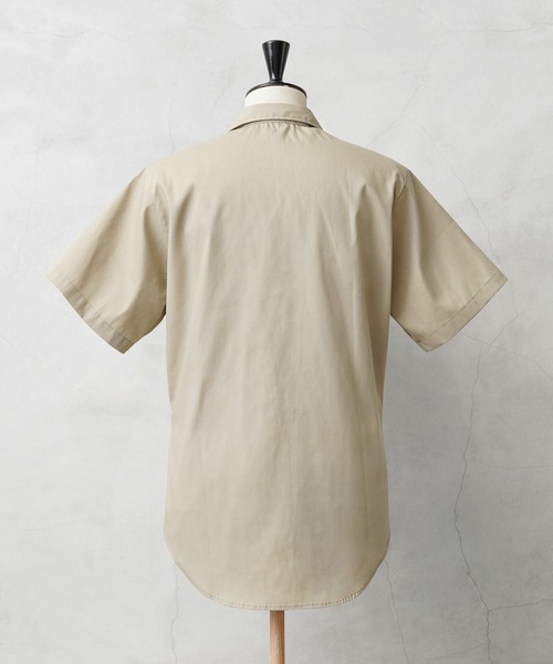 MILITARY(ミリタリー)の「実物 新品 デッドストック 米軍 PX INSTITUTIONAL(インスティテューショナル)S/S カーキ ワークシャツ(シャツ/ブラウス・メンズ・ベージュ系その他・MEDIUM)」の3枚目の写真