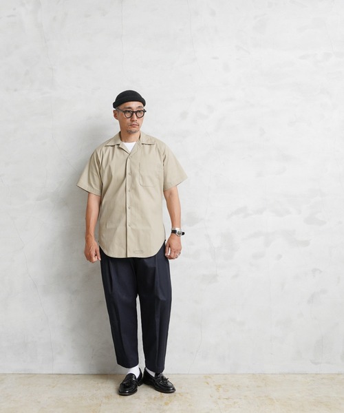 MILITARY(ミリタリー)の「実物 新品 デッドストック 米軍 PX INSTITUTIONAL(インスティテューショナル)S/S カーキ ワークシャツ(シャツ/ブラウス・メンズ・ベージュ系その他・MEDIUM)」の5枚目の写真